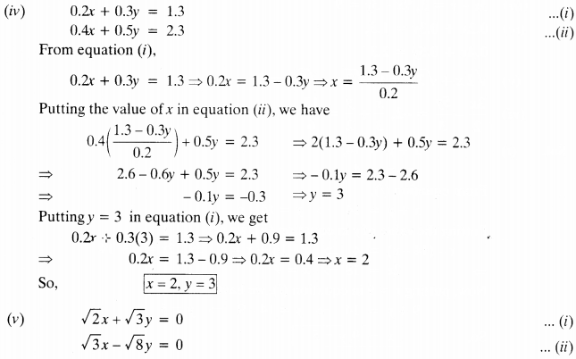 NCERT Solutions for Class 10 Maths Chapter 3 Pair of Linear Equations in Two Variables 32